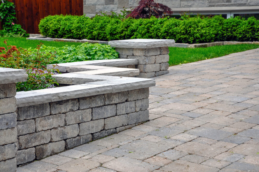 Hardscaping example 5